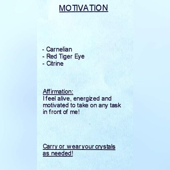 Handcrafted Healing/Comfort Bracelet for Motivation - Picture 3 of 3